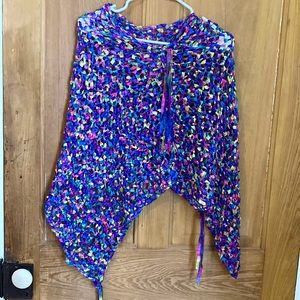 Hocus Pocus poncho - festive, unique, and comfortable